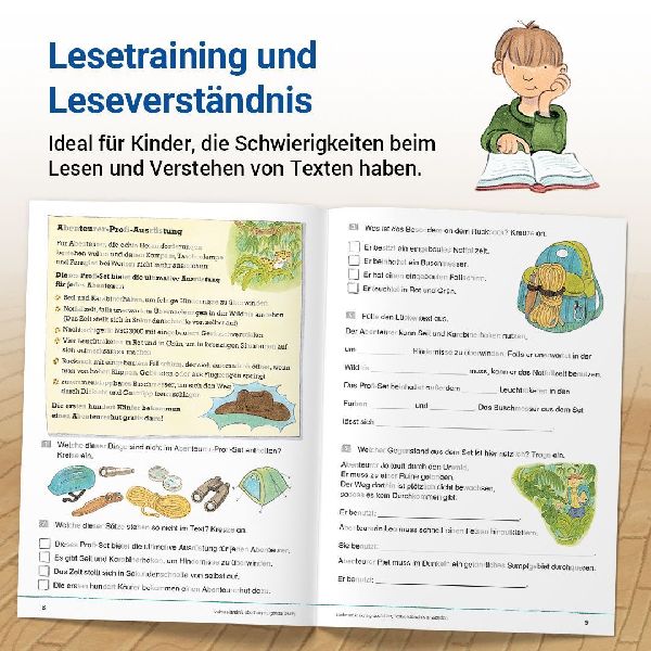 Das Übungsheft Lesen 4