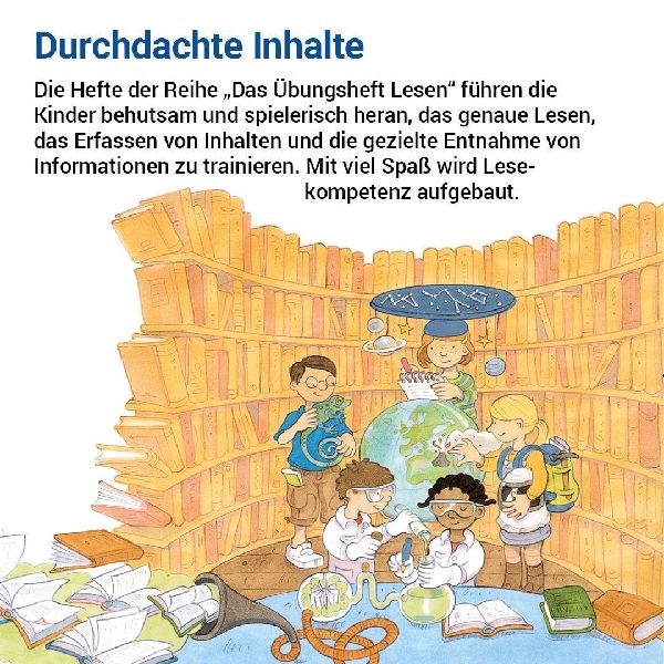 Das Übungsheft Lesen 4