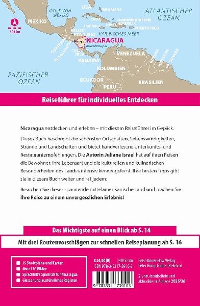 Reise Know-How Reiseführer Nicaragua