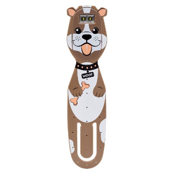 Flexilight Pals RC (Hund) - wiederaufladbares Leselicht - 2 in 1 Leselampe & Lesezeichen - LED Leselicht - Geschenk für Leser, Buchliebhaber - Deutsche Ausgabe
