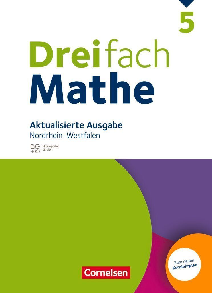 Dreifach Mathe 5. Schuljahr. Nordrhein-Westfalen -  Aktualisie...