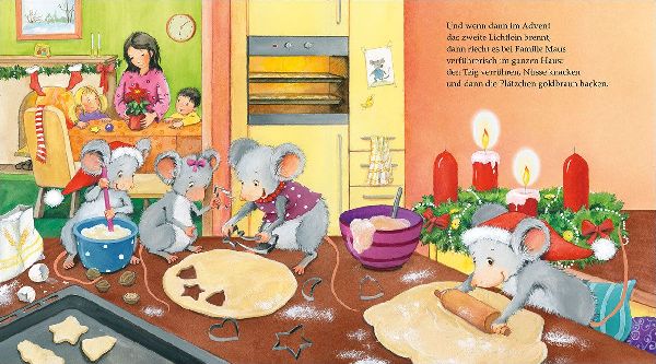 Wunderbare Weihnachten mit Familie Maus