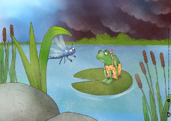 Frieda: Mit deiner dunklen Wolke bist du nicht allein! Kamishibai Bildkartenset