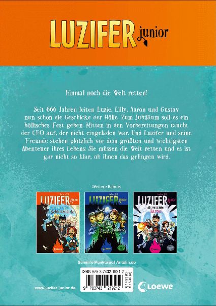 Luzifer junior (Band 17) - Vier Freunde für ein Hölleluja