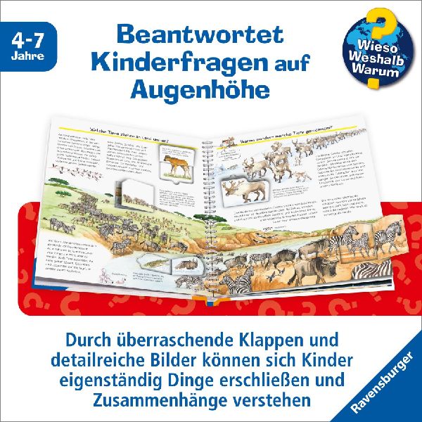 Wieso? Weshalb? Warum?, Band 37: Alles über Tierwanderungen