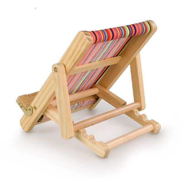 Bookchair (Medium) | Bunt gestreift | Buchständer aus Holz | Leseständer | Für Bücher, E-Reader und Tablets | Lesehilfe | Tablethalter | freihändig Lesen | aktives Sitzen | ergonomisches Lesen | Geschenk für Leser & Buchliebhaber