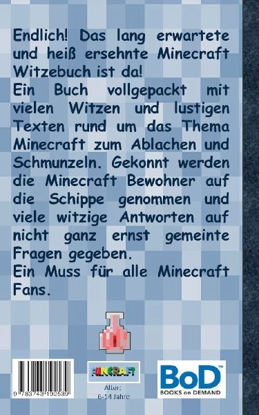 Funcraft - Das inoffizielle Witzebuch für Minecraft Fans