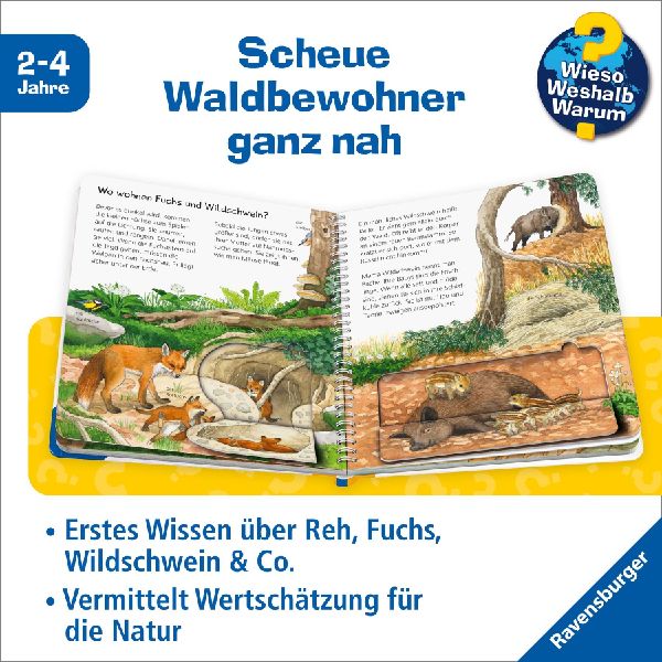 Wieso? Weshalb? Warum? junior, Band 77 - Tiere im Wald