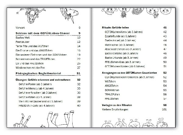 Schluss mit dem GEFÜHLchen-Chaos! Das interaktive Kinderbuch mit umfassendem Begleitmaterial zum richtigen Umgang mit Gefühlen * von einer Pädagogin entwickelt *