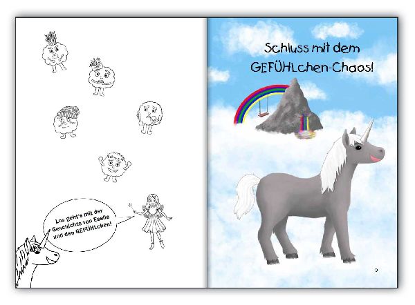 Schluss mit dem GEFÜHLchen-Chaos! Das interaktive Kinderbuch mit umfassendem Begleitmaterial zum richtigen Umgang mit Gefühlen * von einer Pädagogin entwickelt *