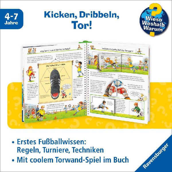 Wieso? Weshalb? Warum?, Band 35: Rund um den Fußball