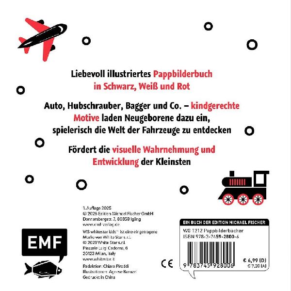 Mein allererstes Kontraste-Buch: Fahrzeuge - für Babys von 0-12 Monaten