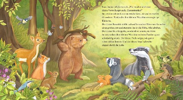 Der kleine Waschbär traut sich was - ein Bilderbuch für Kinder ab 2 Jahren