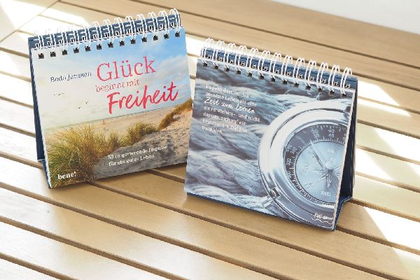 Glück beginnt mit Freiheit - Aufstellbuch