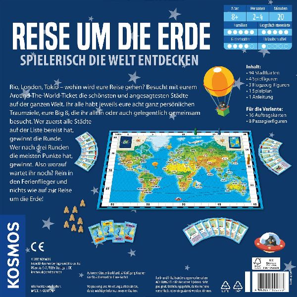 Reise um die Erde - Spielerisch die Welt entdecken