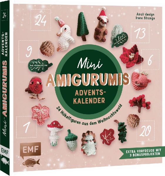 Mini-Amigurumis Adventskalender - Weihnachten im Wald