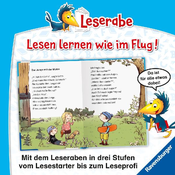 Leserabe 2. Lesestufe - Die Waschbären-Bande