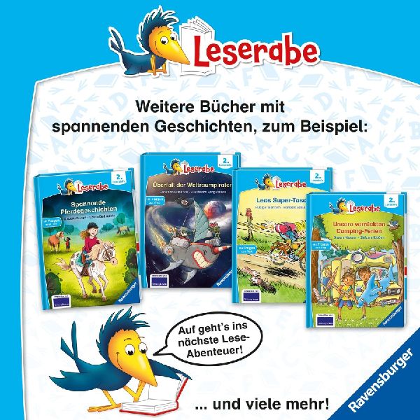 Leserabe 2. Lesestufe - Die Waschbären-Bande