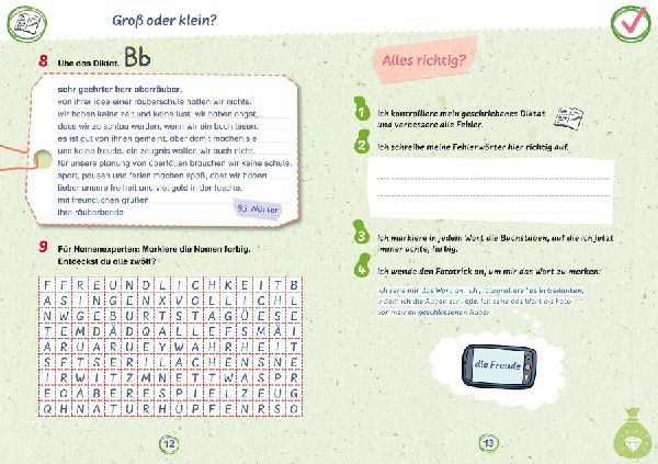 Räuberdiktate 3./4. Klasse