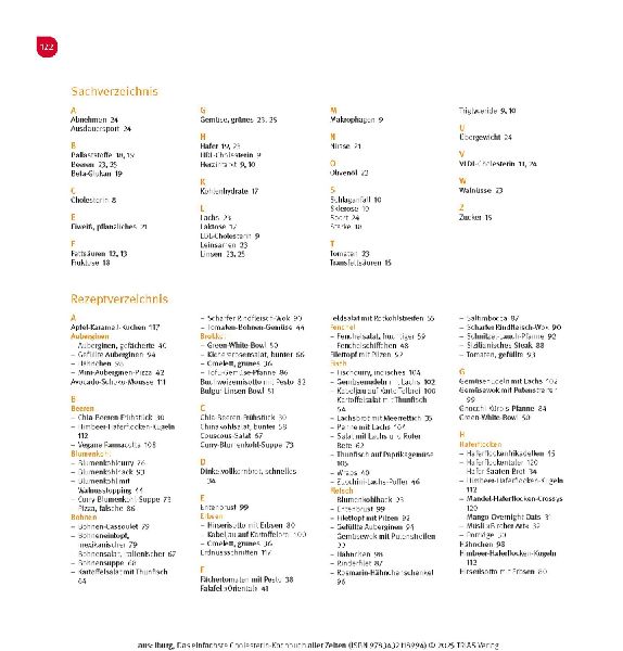 Das einfachste Cholesterin-Kochbuch aller Zeiten