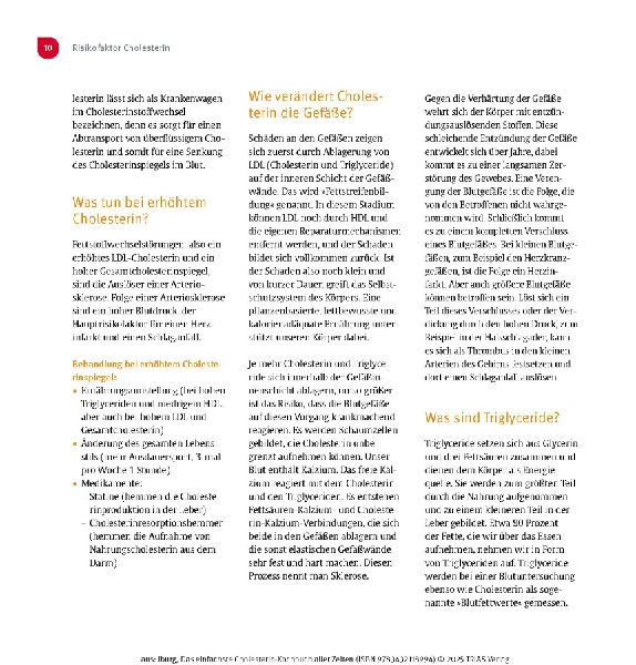 Das einfachste Cholesterin-Kochbuch aller Zeiten