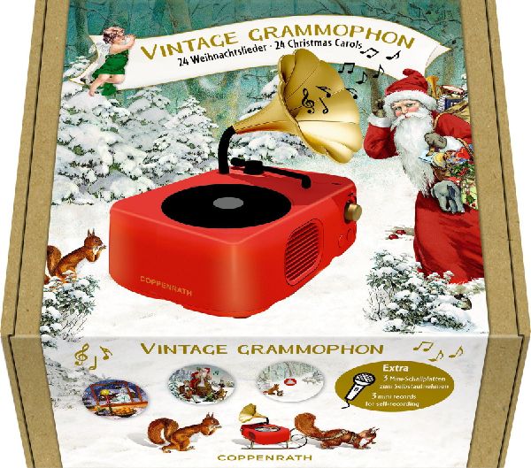 Sound-Adventskalender - Vintage-Grammophon