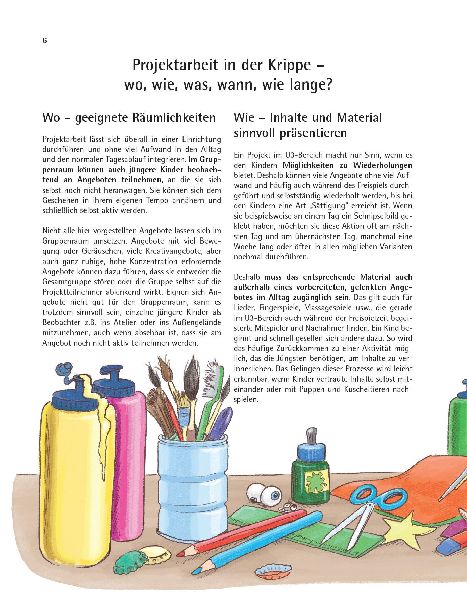 Mini-Projekte für Krippenkinder