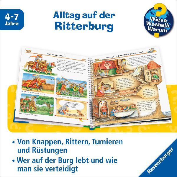 Wieso? Weshalb? Warum?, Band 11: Wir entdecken die Ritterburg