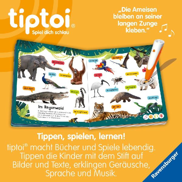 tiptoi® - Kennst du diese Tiergeräusche?