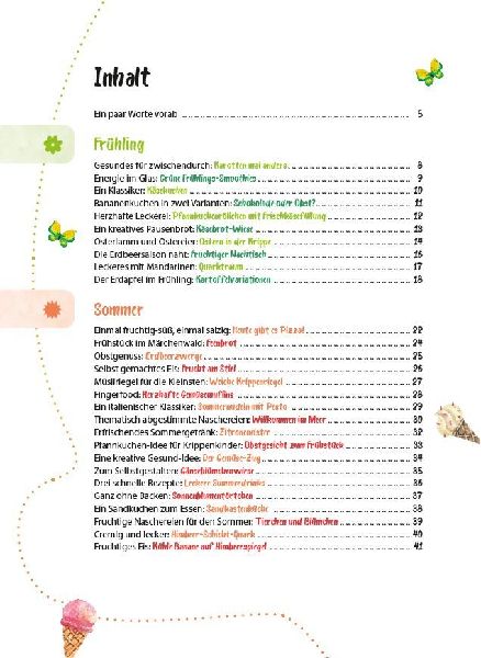 Das Krippen-Jahreszeitenbuch: Unsere Lieblingsrezepte