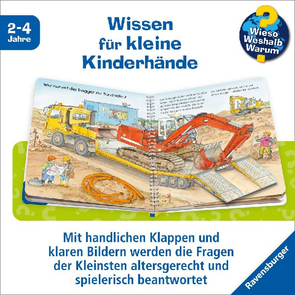 Wieso? Weshalb? Warum? junior, Band 38: Der Bagger