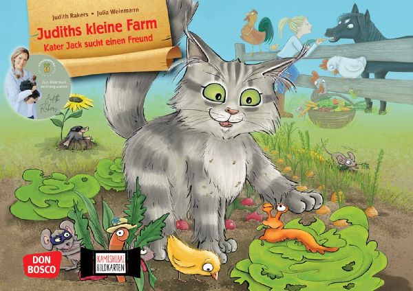 Judiths kleine Farm. Kater Jack sucht einen Freund. Kamishibai...