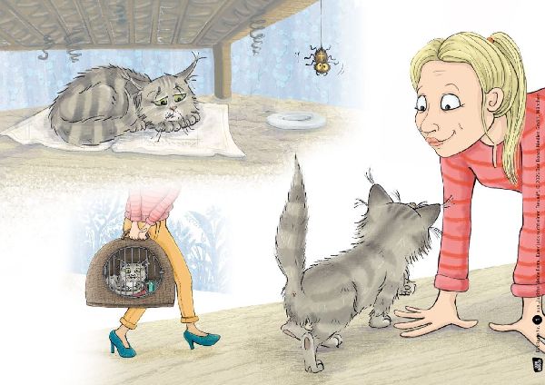 Judiths kleine Farm. Kater Jack sucht einen Freund. Kamishibai Bildkartenset