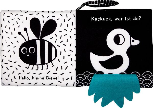 Babys kuschelweiches Kontrastbuch (Stoffbuch)