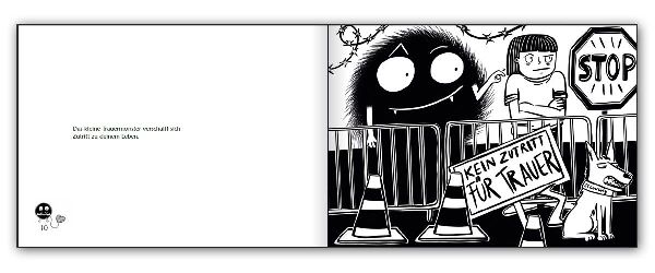 Das kleine Trauermonster - Trauerbewältigung zum Mitmachen