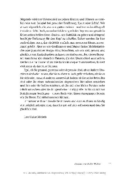 Glücklich trotz Depression