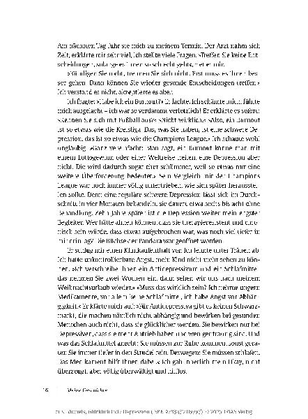 Glücklich trotz Depression