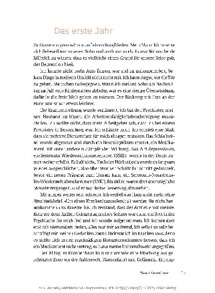 Glücklich trotz Depression