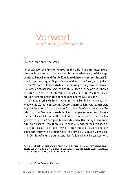 Glücklich trotz Depression