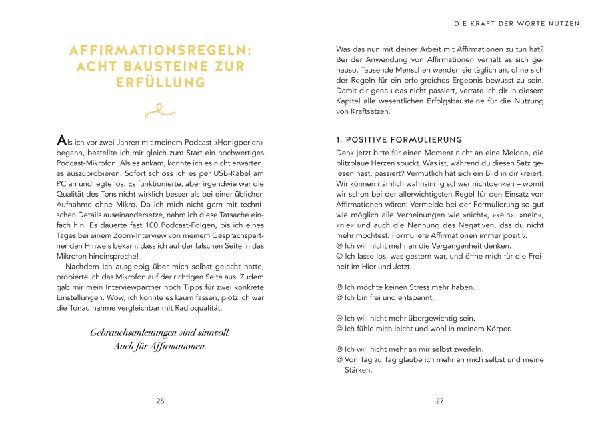 Wenn ein Satz dein Leben verändert