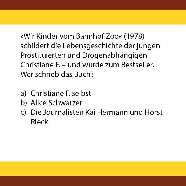 Das 70er-Quiz