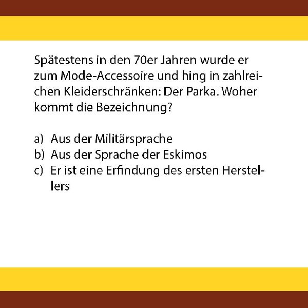 Das 70er-Quiz