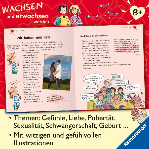Wachsen und erwachsen werden