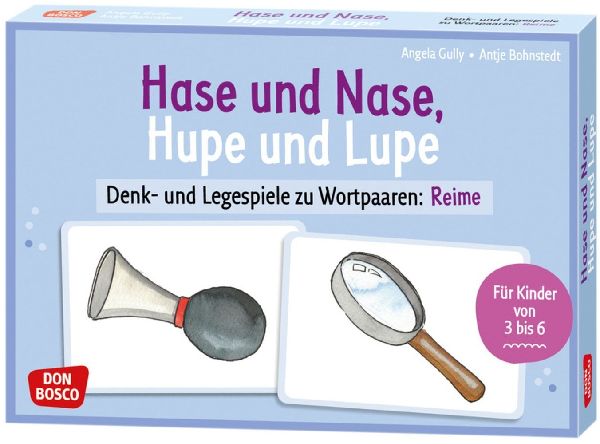 Hase und Nase, Hupe und Lupe