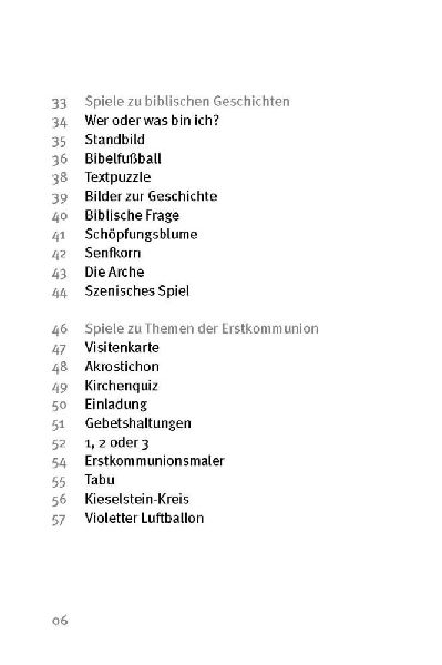 Die 50 besten Spiele für die Erstkommunion-Vorbereitung