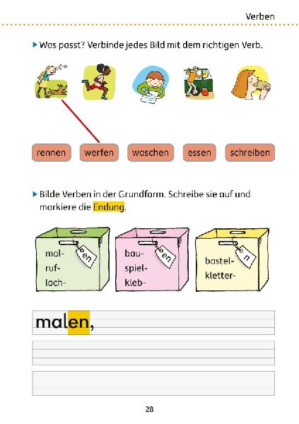 Mein Übungsheft Grammatik 2. Klasse