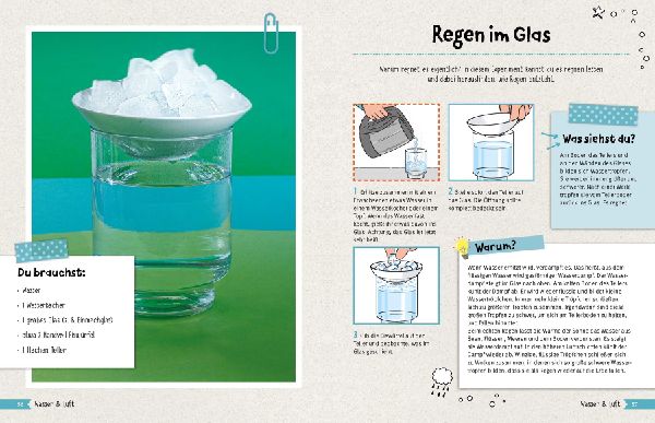 Experimente-Buch für Kinder ab 2 Jahren. Gemeinsam forschen und spielerisch fördern.