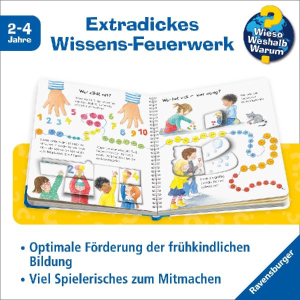 Wieso? Weshalb? Warum? Sonderband junior: Kennst du Formen, Farben, Gegensätze, Zahlen?