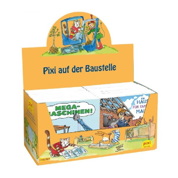 Pixi-Box 311: Pixi auf der Baustelle (8x8 Exemplare)