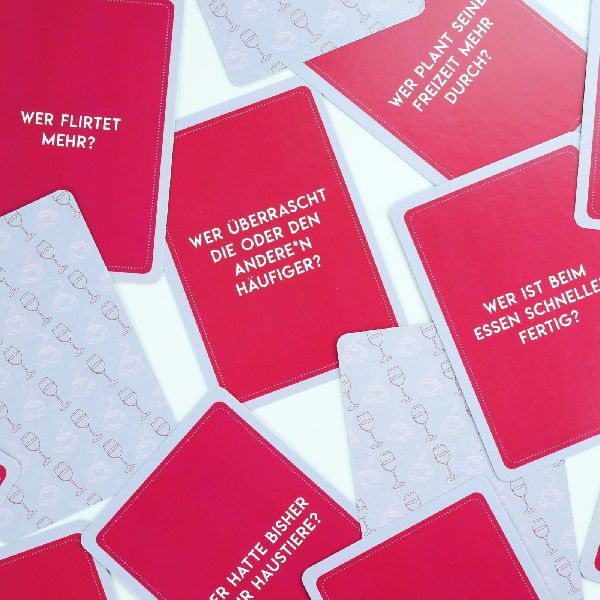 Das Übereinstimmungsspiel für Verliebte, Date Nights oder zum Kennenlernen